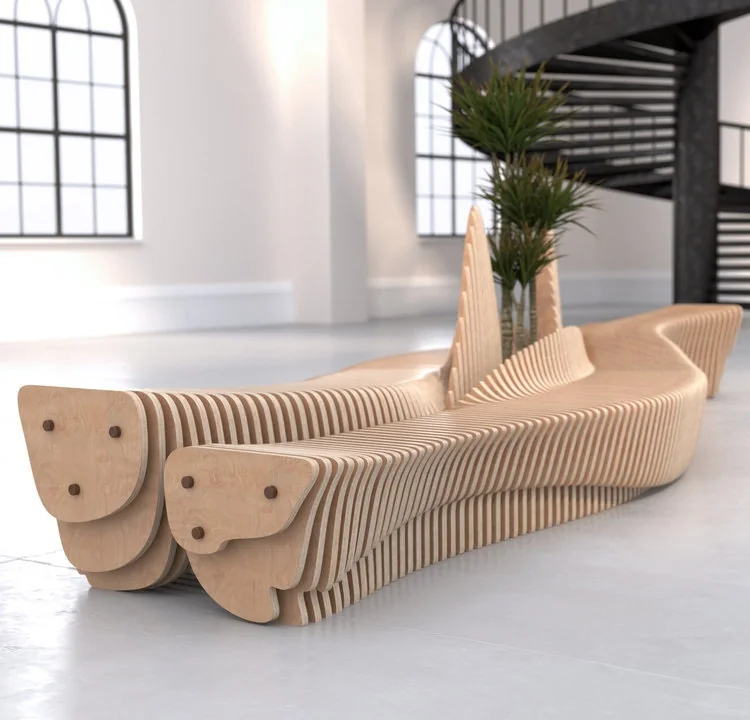 Главная задача бионического дизайна — снижение веса объекта при сохранении (или увеличении) исходной прочности. Вес снизили, прочность увеличили! Да, все это о параметрической… — фото 1