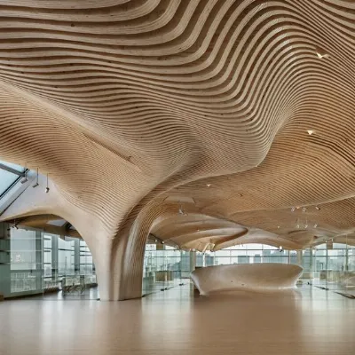 Изготовление мебели и предметов интерьера в стиле parametric architecture на заказ. Любой сложности и размера по вашим или нашим эскизам.