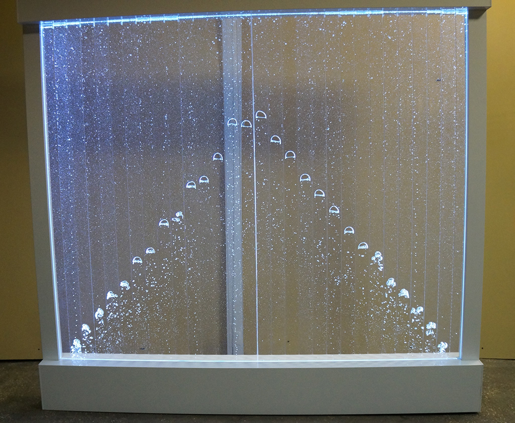 Пузырьковая панель с пневмоэлектроникой